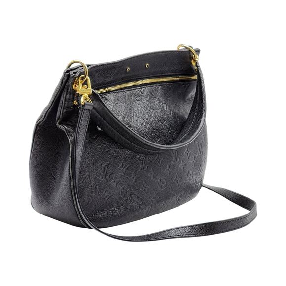 Louis Vuitton Spontini Noir Monogram Empreinte Leather Shoulder Bag - Preowned - Picture 3 of 9